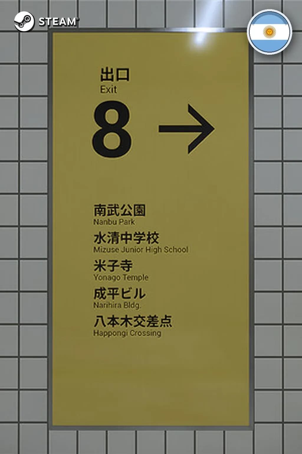 The Exit 8 — Аргентина