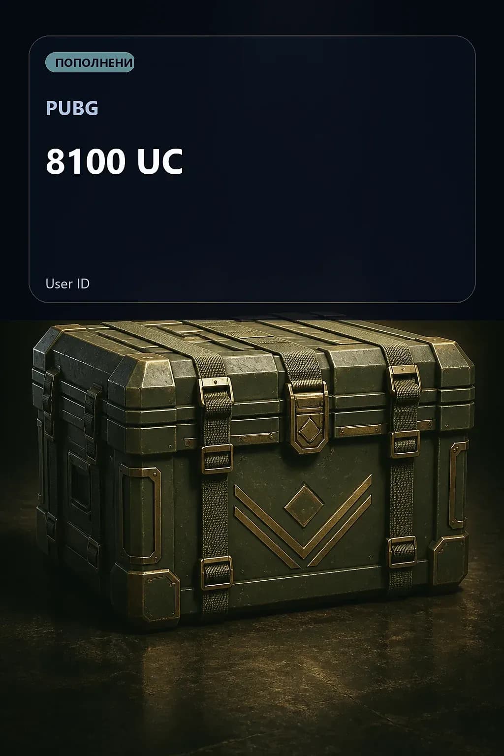 8100 UC — PUBG