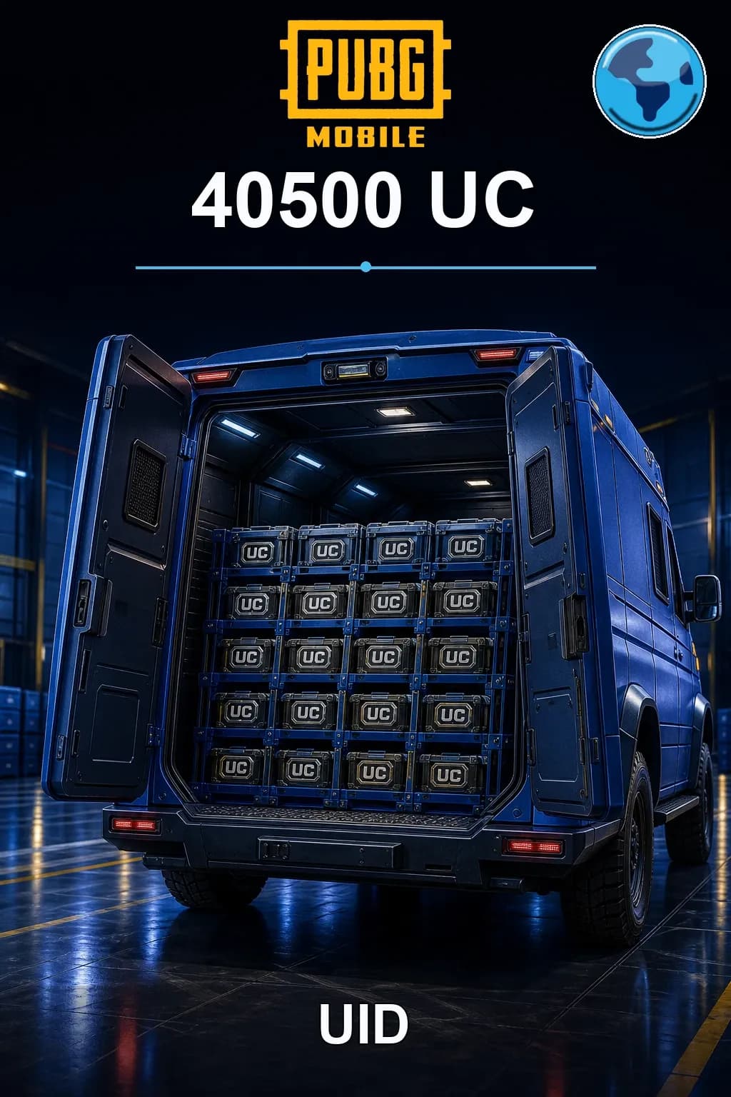 40500 UC — PUBG