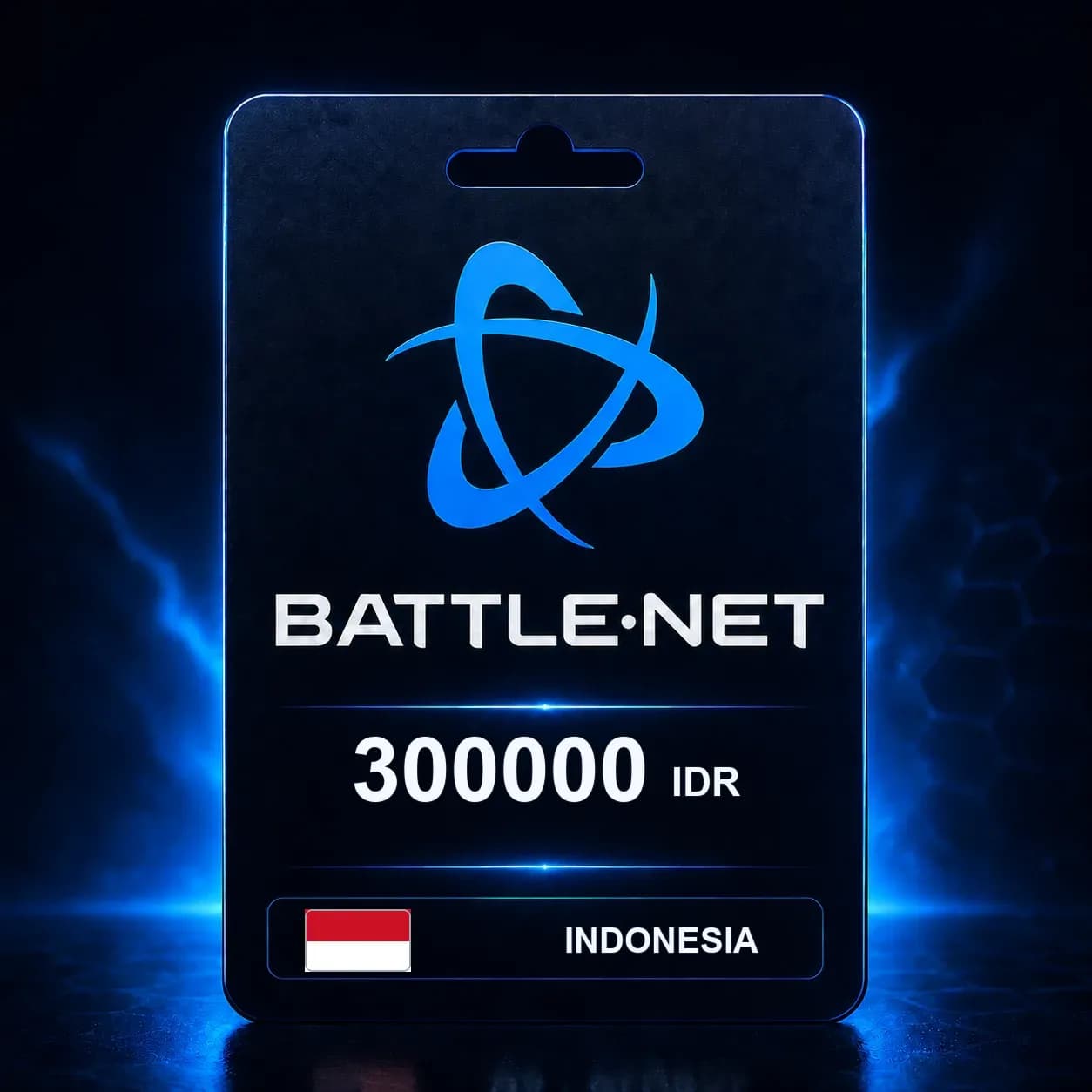 Battle.net 300000 IDR — код пополнения (Индонезия)