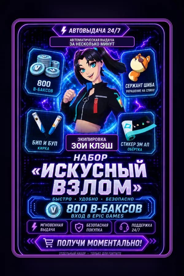 Набор «Искусный взлом» | Автоматическая выдача за 2 минуты
