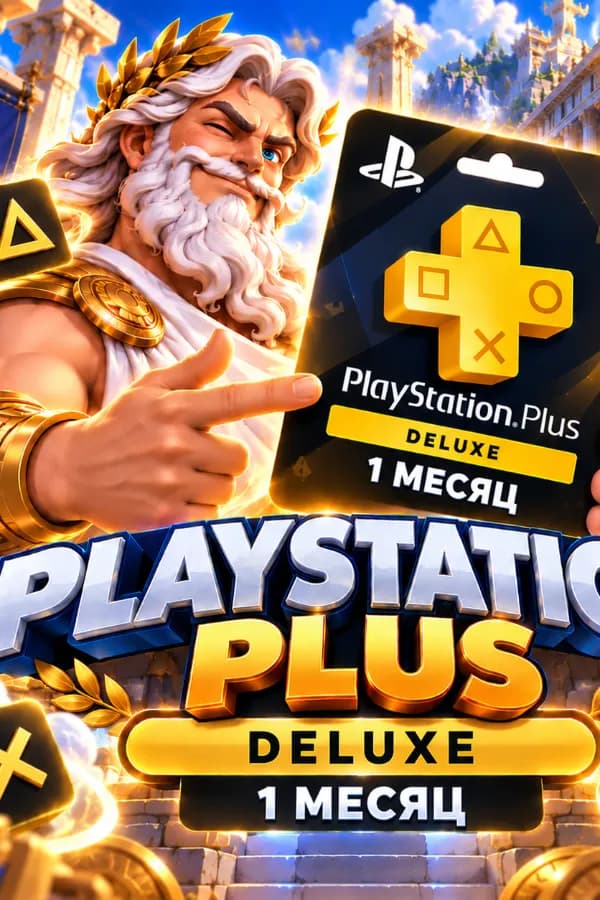 PS PLUS DELUXE на 1 месяц Украина