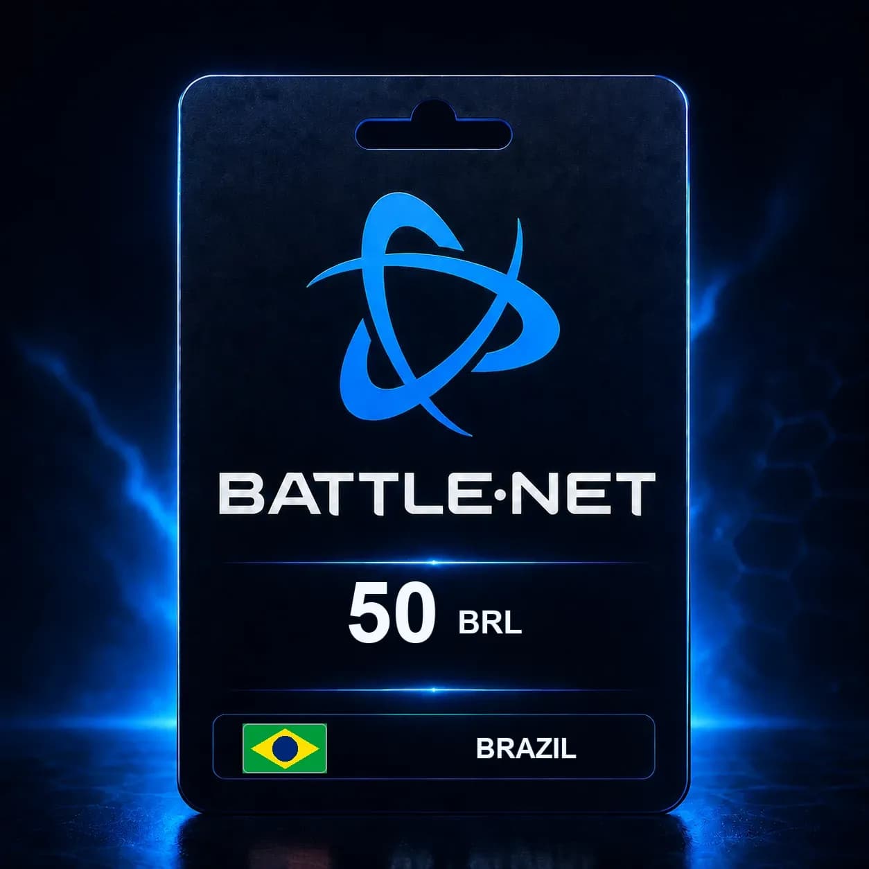 Battle.net 50 BRL — код пополнения (Бразилия)