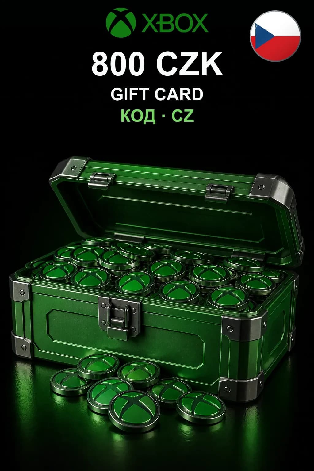 Xbox Gift Card 800 CZK — Чехия