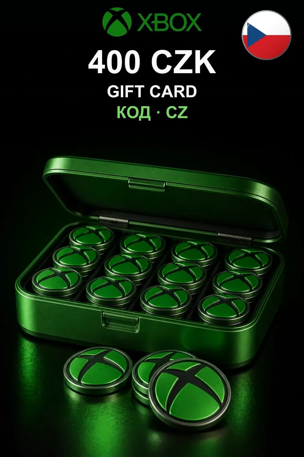 Xbox Gift Card 400 CZK — Чехия