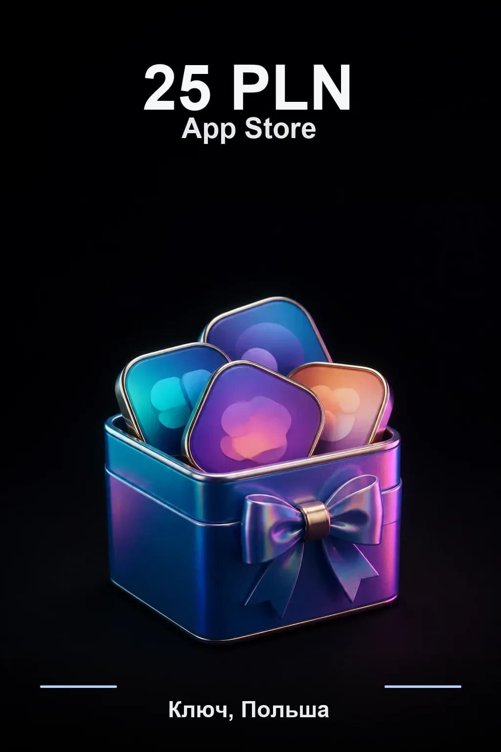 PLN 25 Apple gift card