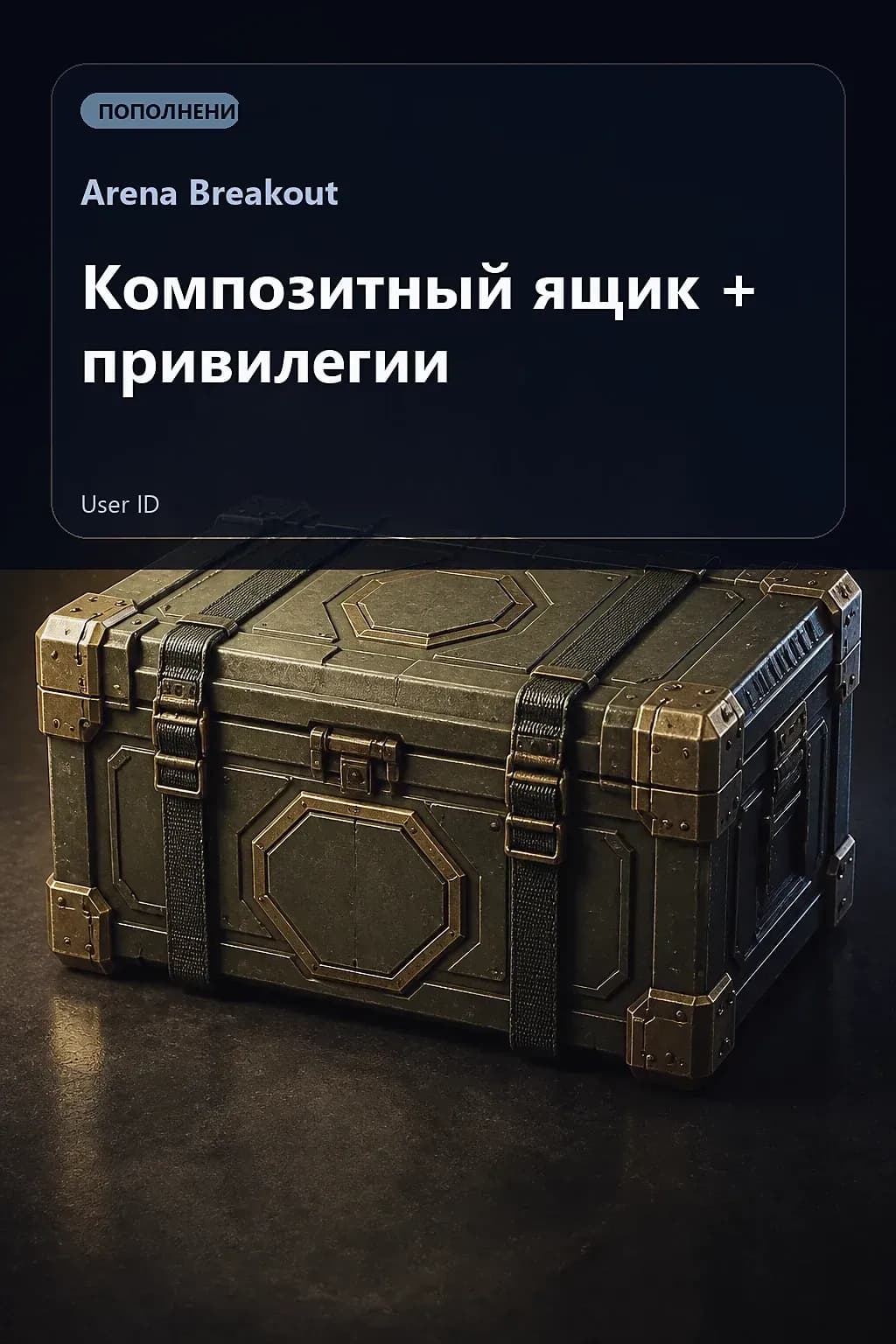 Композитный ящик + привилегии — Arena Breakout
