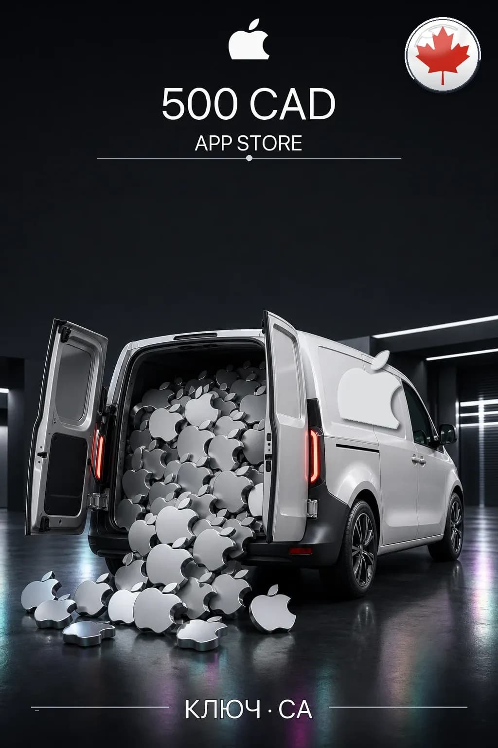 CAD 500 Apple Gift Card