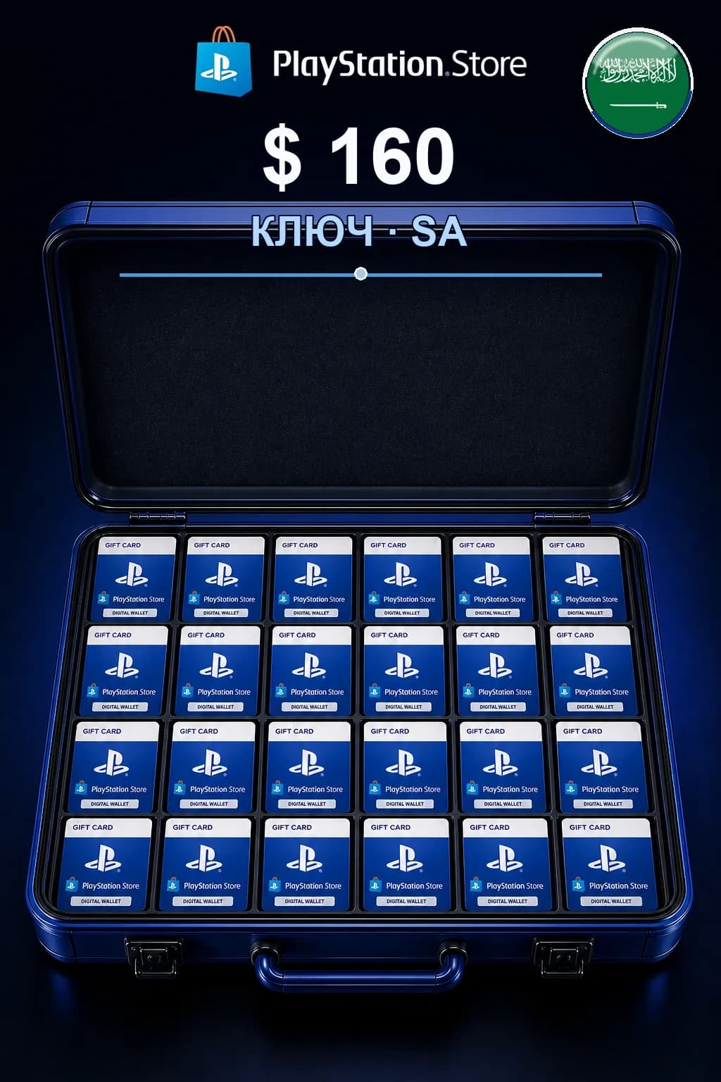 160$ | Код активации — SA